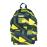 Mochila escolar Milan Knit azul y amarilla_1