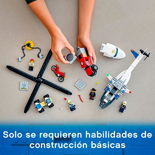 HelicÃ³ptero De Lego De PolicÃa Lego 60243 Helicoptero De Policia