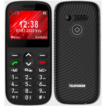 Teléfono móvil Telefunken S420 Negro