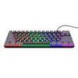 Teclado gaming Trust GXT 867 Acira mecánico con cable, iluminación RGB