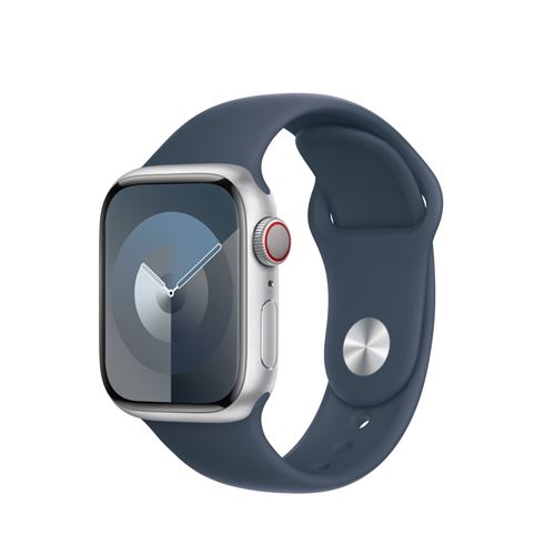 Correa Deportiva Apple Azul Tempestad Para Apple Watch 41mm - Talla M/l