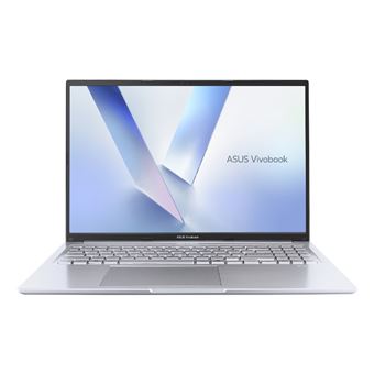 Ordenador portátil Asus VivoBook 16 OLED M1605NAQ-SH052W, AMD Ryzen 7-170, 16GB RAM, 1TB SSD, Radeon 680M, Windows 11 Home, 16" WUXGA, Plata Fría