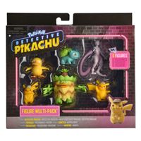 Multipack Detective Pikachu - 6 figuras