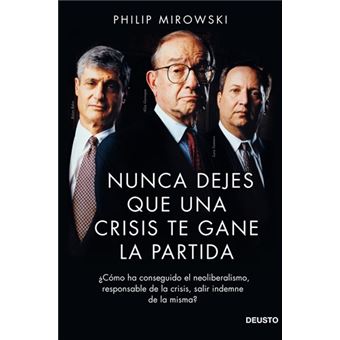 Nunca dejes que una crisis te gane la partida