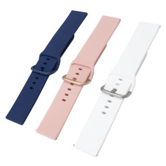 Set 3 correas Friendly Azul/Violeta/Rosa para Xiaomi Band 8 - Correa  smartwatch