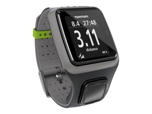 TomTom Runner Puls metro con GPS gris oscuro Banda HRM