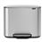 Cubo de basura Brabantia Bo Pedal 3 x 11 L Acero inoxidable_0