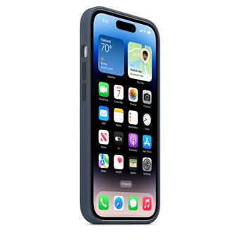 Apple Funda de Silicona con MagSafe Azul Tempestad para iPhone 15 Plus