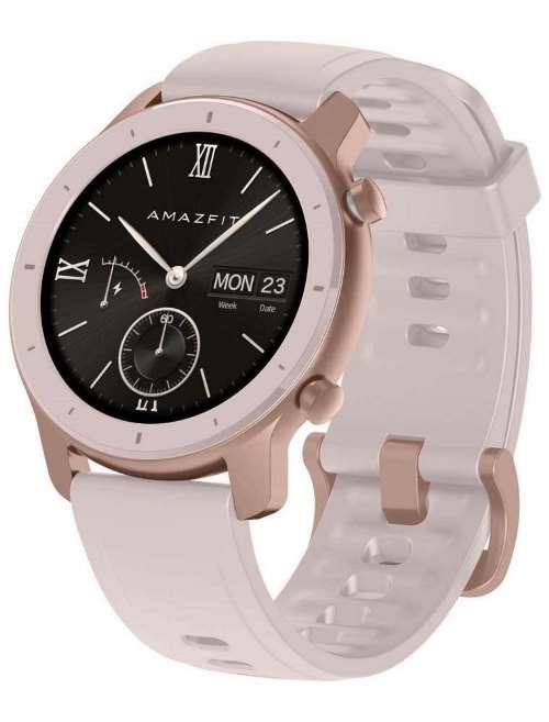 Smartwatch Amazfit GTR 42mm Rosa - Reloj conectado - Comprar al mejor  precio | Fnac