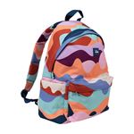 Mochila Urbana Clásica Milan Con 2 Cremalleras The Fun Multicolor