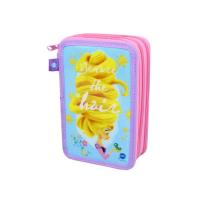 Princesas Disney Rapunzel Estuche 3 pisos Glitter