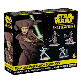 Star Wars Shatterpoint: General Luminara Unduli Squad Pack - expansión - 1
