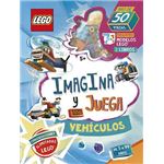 Lego iconic. imagina y juega. vehículos