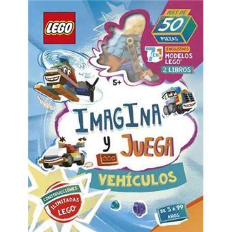 Lego iconic. imagina y juega. vehículos
