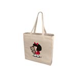 Bolsa Totte De Algodón Mafalda Con Osito