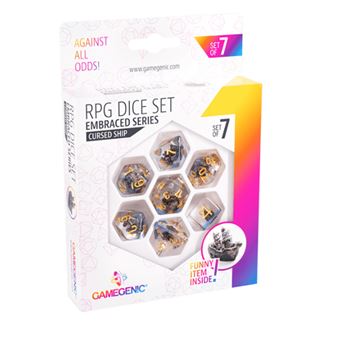 RPG Dice Set 7 dados: Death Valley - 1