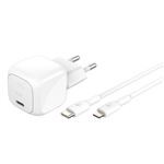 Cargador de pared compacto Belkin BoostCharge USB-C Power Delivery 30W + Cable USB-C