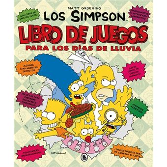 Libro de juegos para los días de lluvia - Los Simpson. Actividades