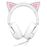 Auriculares gaming Razer Kraken Kitty V3 X Blanco