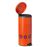 Cubo de basura Brabantia NewIcon Pedal Bin 30 L Naranja Flores_1