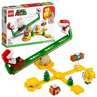 LEGO 71365 Super Mario Set de Expansión: Superderrape de la Planta Piraña,  Juguete de Construcción para Niños y Niñas +7 años