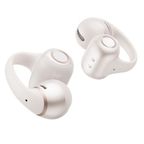 Auriculares Bluetooth Shokz Opendots 2 True Wireless Blanco Perla