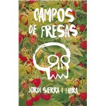 Campos de fresas-gran angular