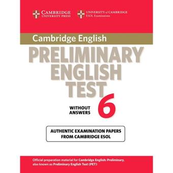 Cambridge Preliminary English Test 6 Student'S Book Without Answers ...