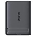 Powerbank Baseus PicoGo AM31 Ultra-Mini magnética Qi2 con coporte 5000mAh Power Delivery 20W Negro cósmico