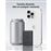 Powerbank Baseus PicoGo AM31 Ultra-Mini magnética Qi2 con coporte 5000mAh Power Delivery 20W Negro cósmico