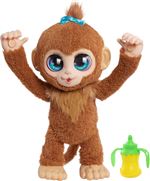 Peluche interactivo peanut the playful monkey furreal 38cm