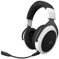 Auriculares Corsair HS70 7.1 Inalámbricos blancos