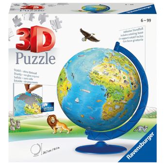 Articulación máquina Ashley Furman Puzzle 3D Ravensburger Globo 180 piezas - Puzzle 3D - Comprar en Fnac