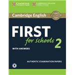 Cambridge English First For Schools 2 Student'S Book With Answers And Audio