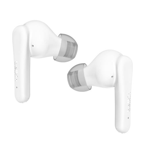 Belkin Blanco Auriculares Noise Cancelling Soundform Rhythm Bluetooth