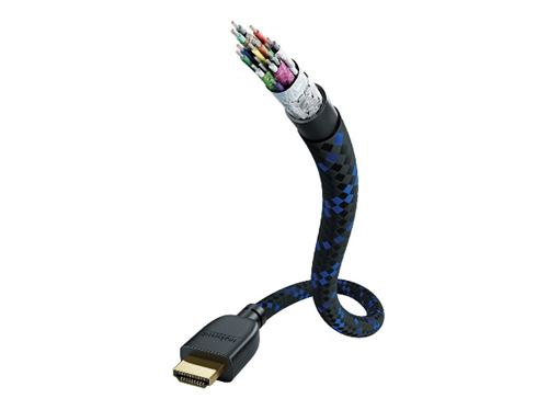 Cable Inakustik Hdmi Ultra High Speed Con Ethernet 2 M Negro/azul