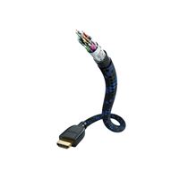 Cable Inakustik HDMI Ultra High Speed con Ethernet 2 m Negro/Azul