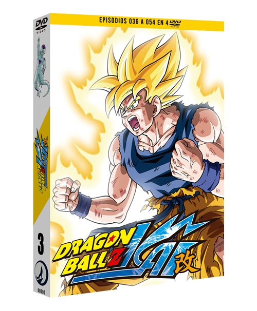 Dragon Ball Z Kai Box 3 Episodios 36 a 54 - DVD - Daisuke Nishio