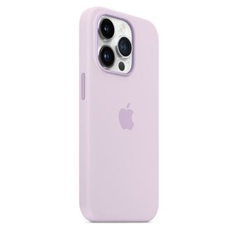 Funda de silicona para iPhone 11 , 13 , 14 pro max color morado