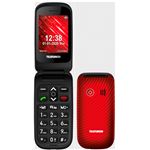 Teléfono móvil Telefunken S440 Rojo