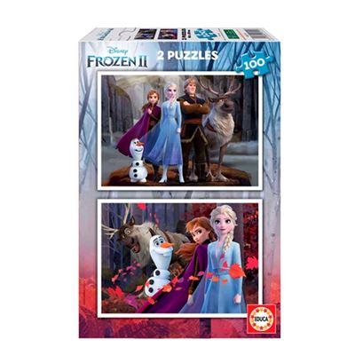 Puzzle Educa Frozen II 2x100 piezas