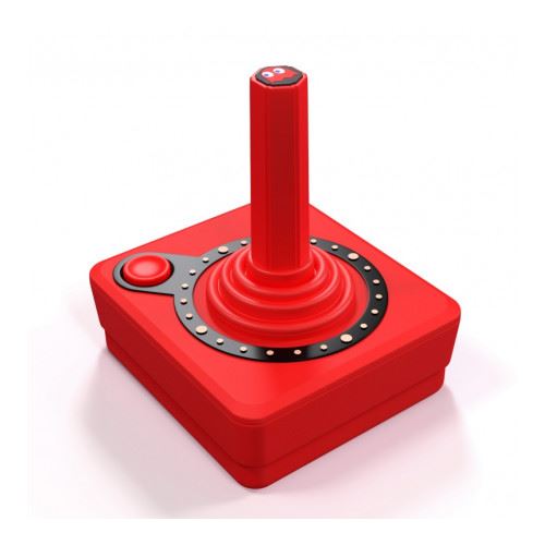 Mando Inalámbrico Atari Cx40+ Edicion Pac-man Rojo