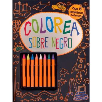 Colorea sobre negro