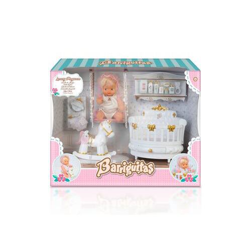 Muñeco Famosa Barriguitas Cuarto de juegos Figura mediana