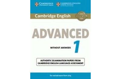 Cambridge University Press Cambridge English Advanced 1 For Revised Exam From 2015 Student's Book With Answers