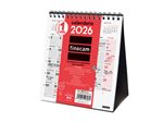 Calendario Sobremesa Escribir Finocam Neutro Ene-dic 2026 Xs - 140x150 Mm Mes Vista Español