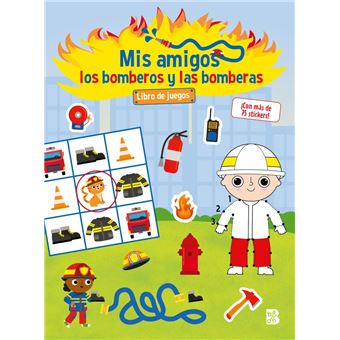 Mis Amigos Los Bomberos Y Las Bomberas-Libro De Juegos