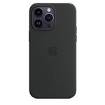 Funda de silicona Apple con MagSafe Medianoche para iPhone 14 Pro Max