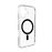 Funda de Silicona TPU+PC con MagSafe Puro Lite Mag Transparente y negro para iPhone 17