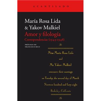 Amor y filología